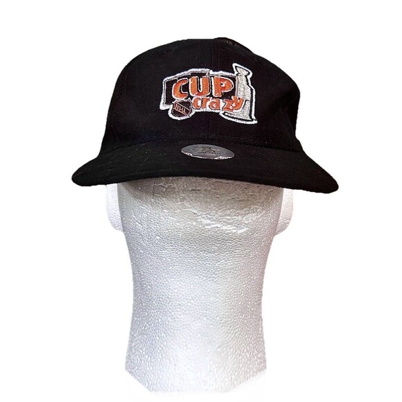 Vintage 90’s NHL Stanley Cup Crazy Bud Ice Beer Logo 7 SnapBack Hat NWT - Picture 2 of 5